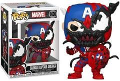 Carnage Captain America #1436 Funko Pop