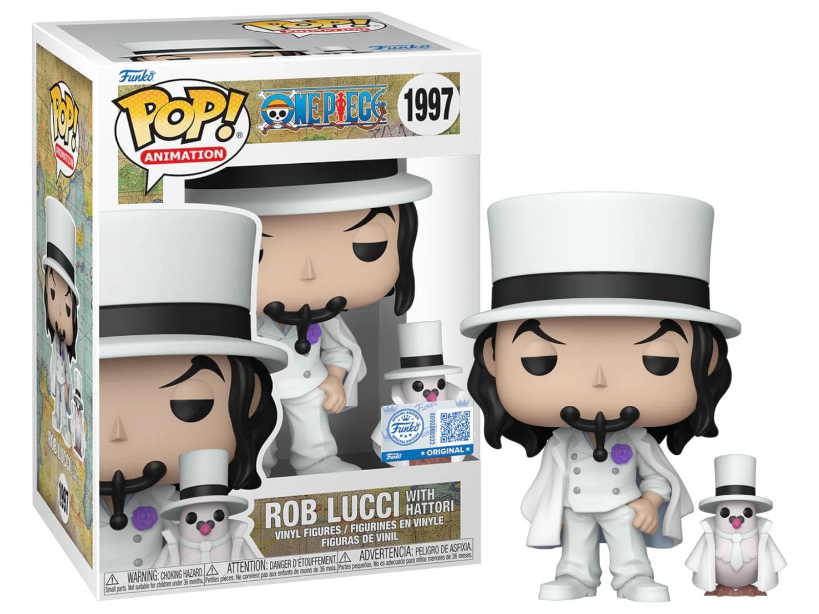 Rob Lucci With Hattori #1997 Funko Pop