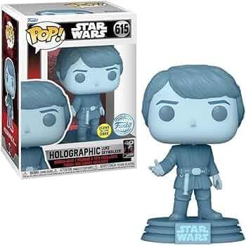 Luke Skywalker Holographic #615 Funko Pop