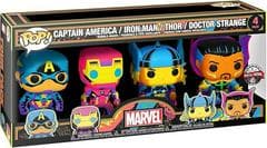 Captain America / Iron Man / Thor / Doctor Strange 4 Pack Funko Pop