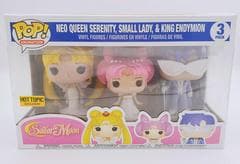 Neo Queen Serenity, Small Lady, & King Endymion Funko Pop