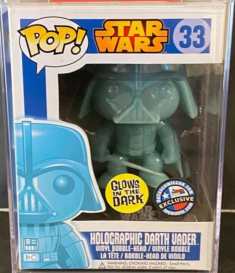Holographic Darth Vader #33 Funko Pop