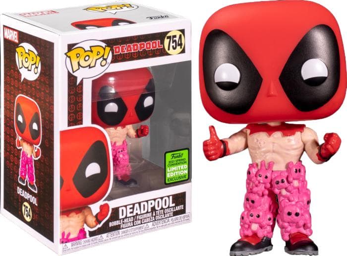 Deadpool with Teddy Pants #754 Funko Pop