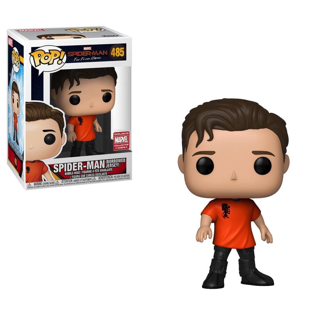 Spider-Man Borrowed Jersey #485 Funko Pop