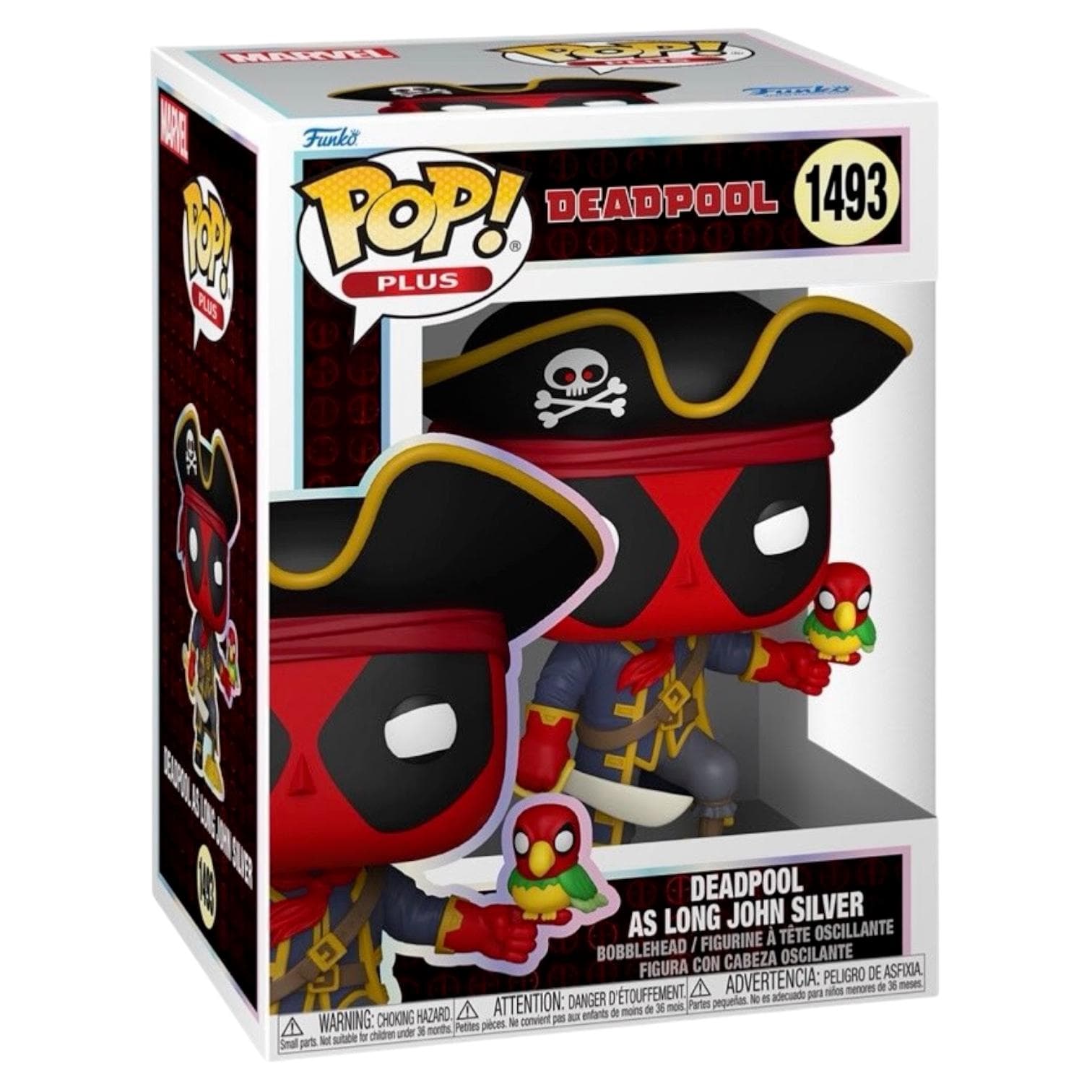 Deadpool As Long John Silver #1493 Funko Pop
